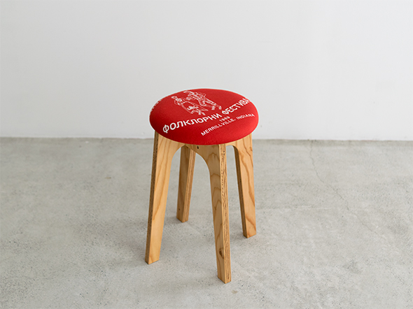 old clothes stool #001