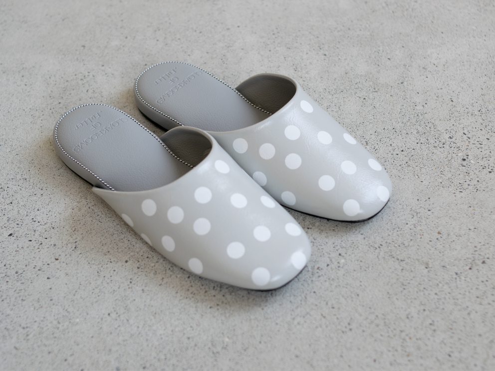 PANTOUFLE　パントゥフル　dots　ドット　スリッパ　slipper