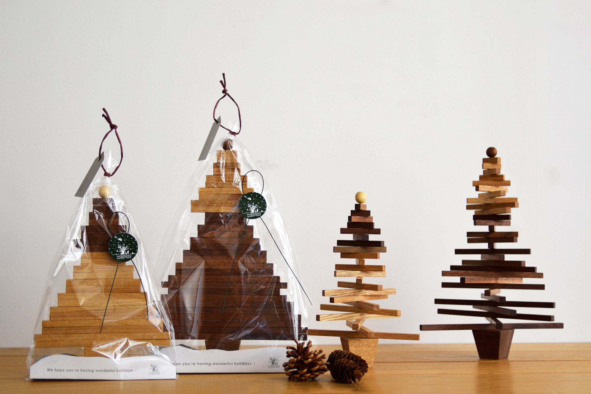 木製クリスマスツリー│オーダー家具と無垢天板 東京 WOODWORK