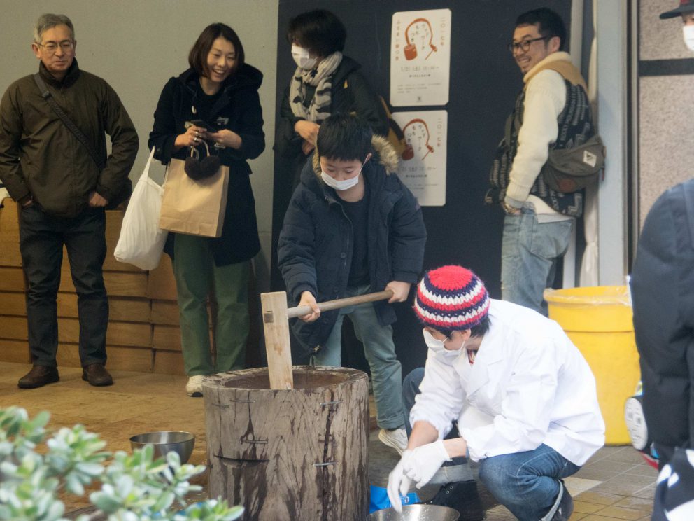 2017年餅つき＆ふるまい餅