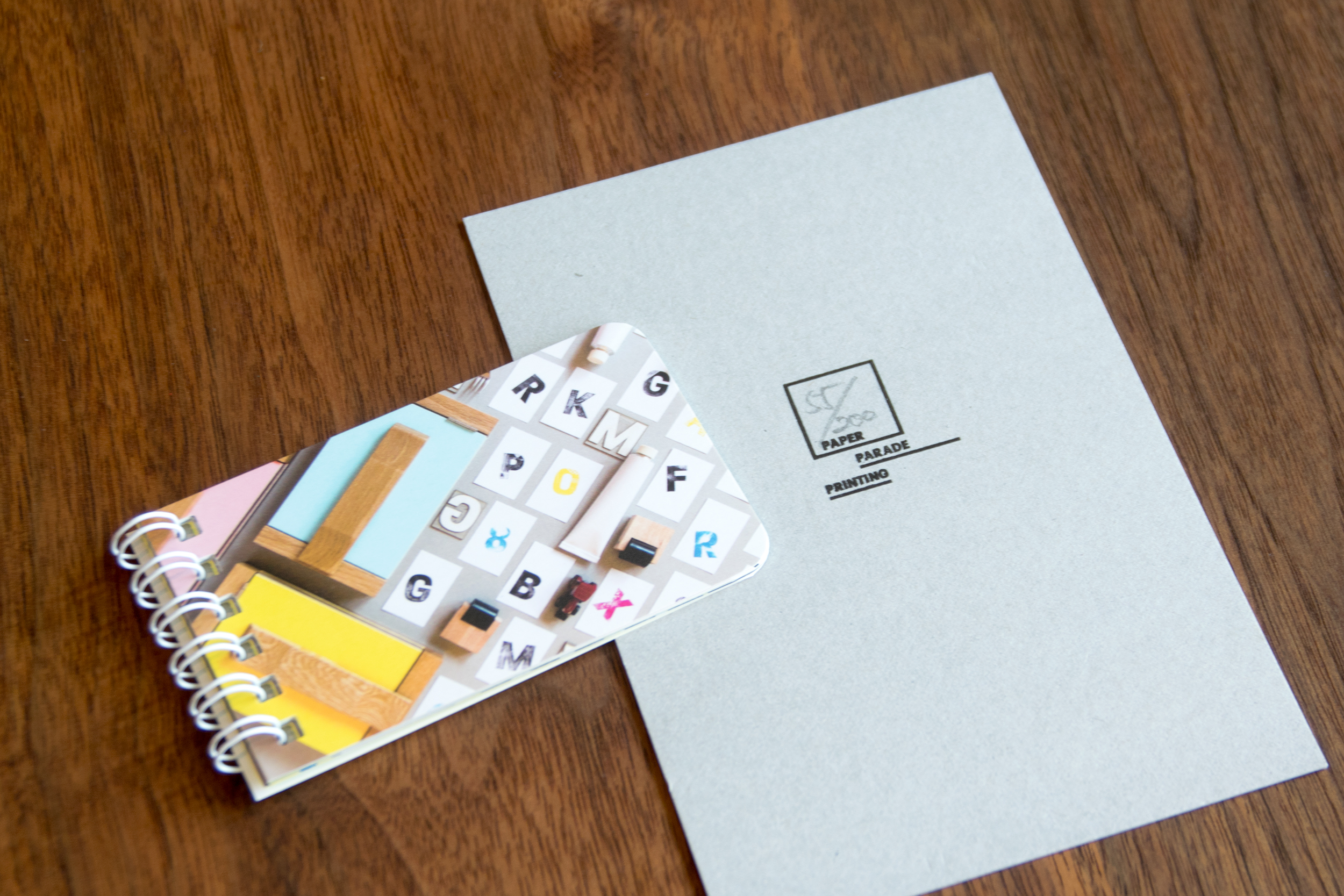 紙で紙に刷る！「Paper Parade Print Kit」│オーダー家具と無垢天板