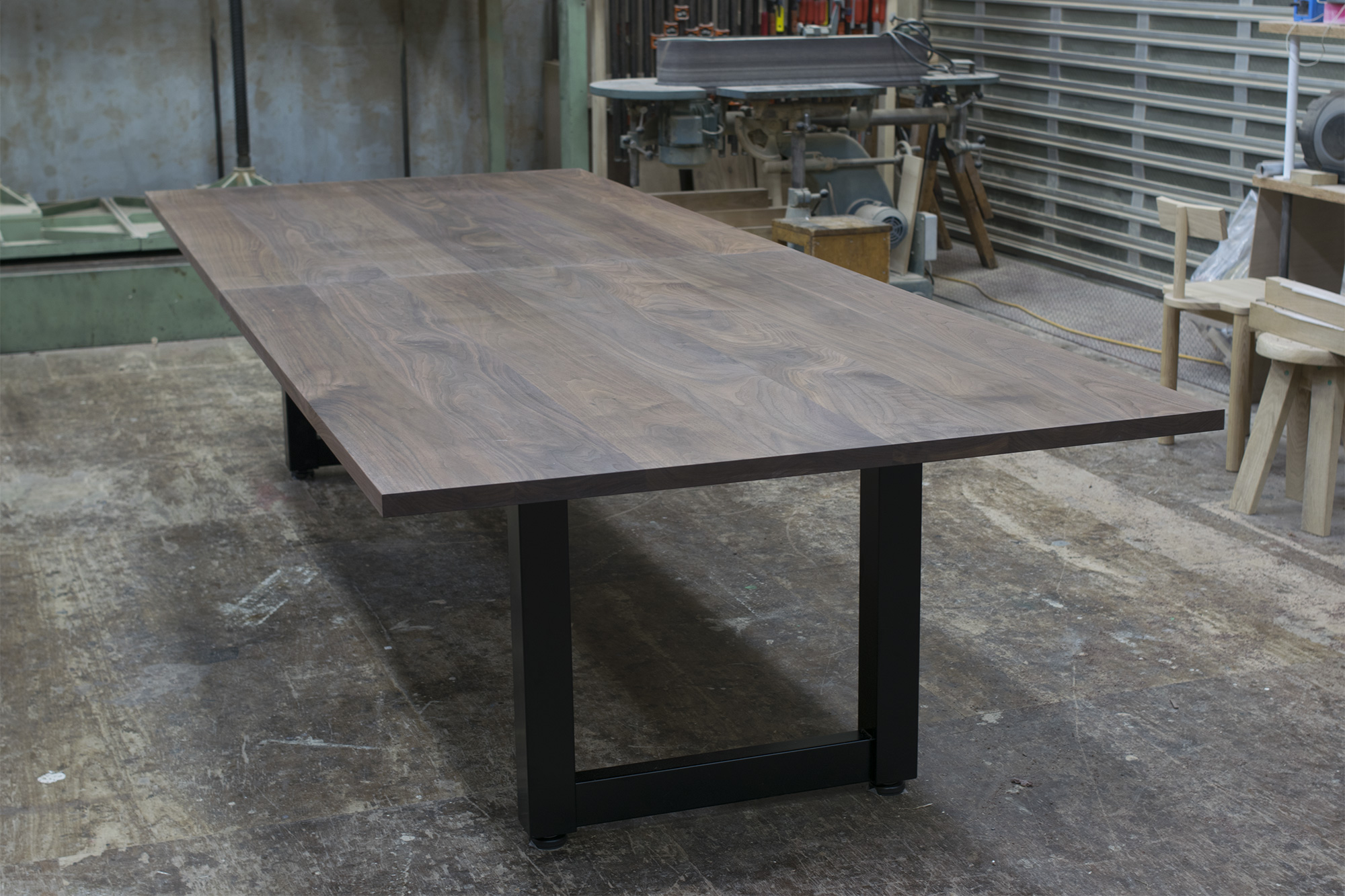 会議室用大テーブル│オーダー家具と無垢天板 東京 WOODWORK