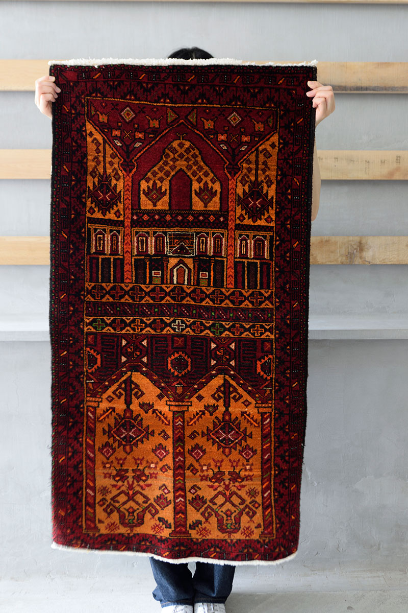 Tribal rug #71430 / 122×64cm / バルーチ族 / ￥60,000-（税別）