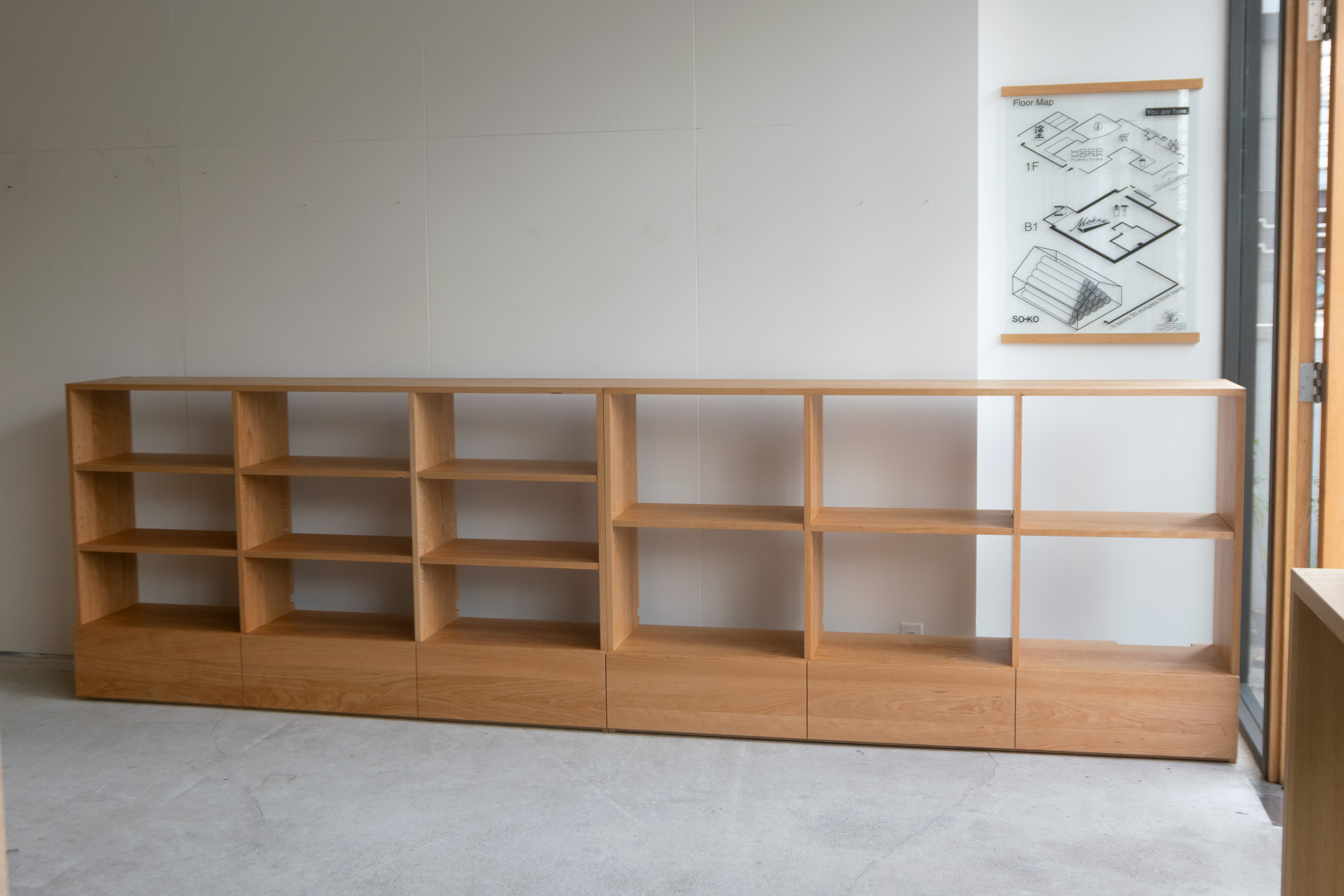 オーダーメイド家具TANA　壁面収納