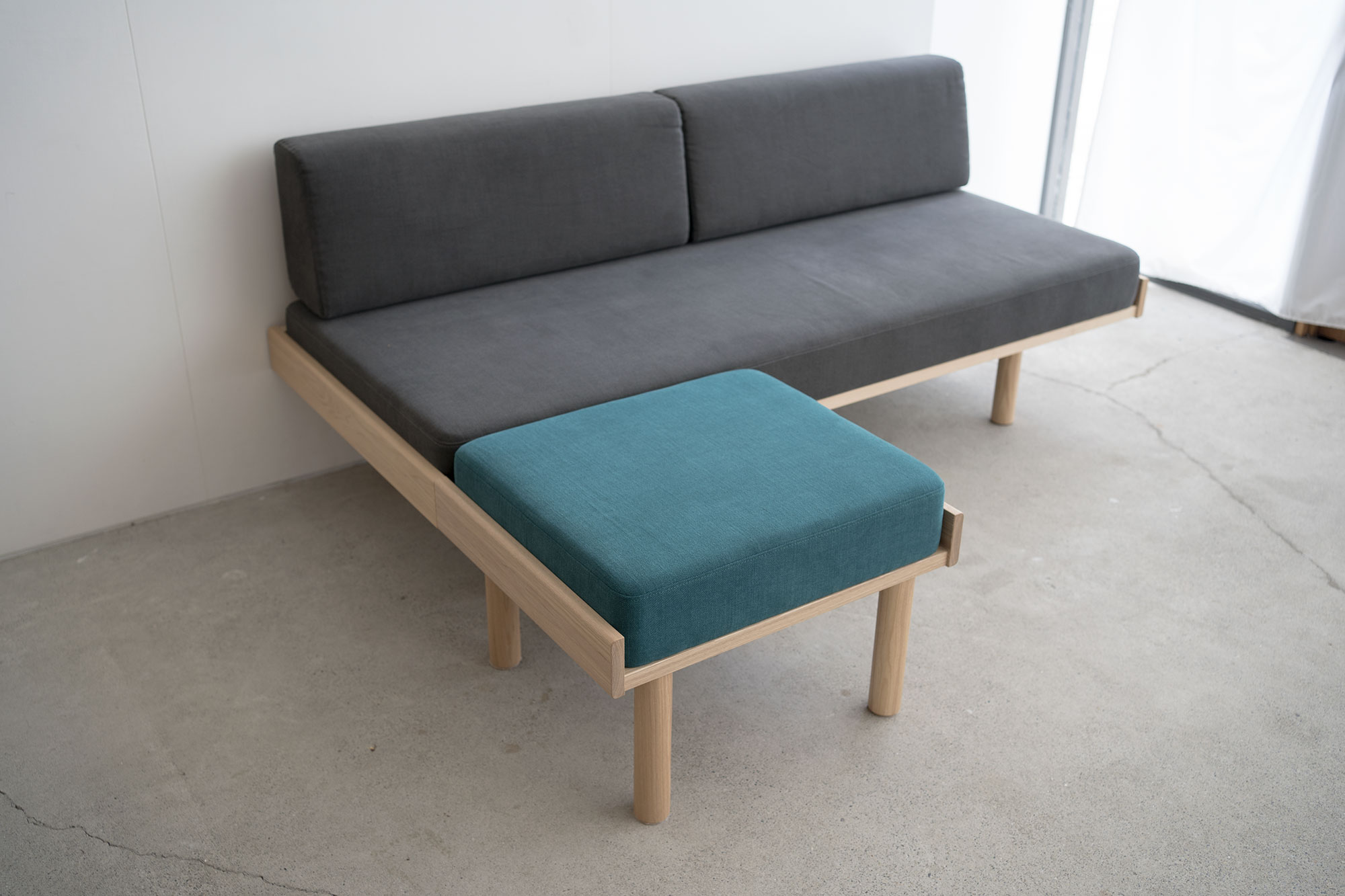 sofa LAY ottoman