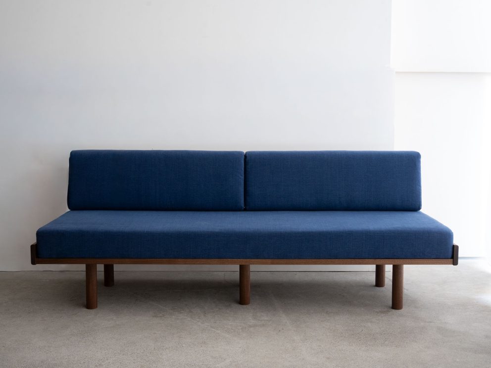 LAY（ウォールナット＋ブルー）