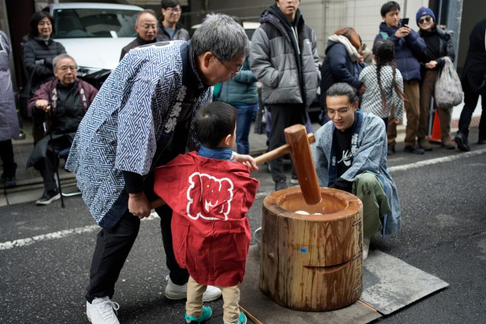 2025年ふるまいもちつき