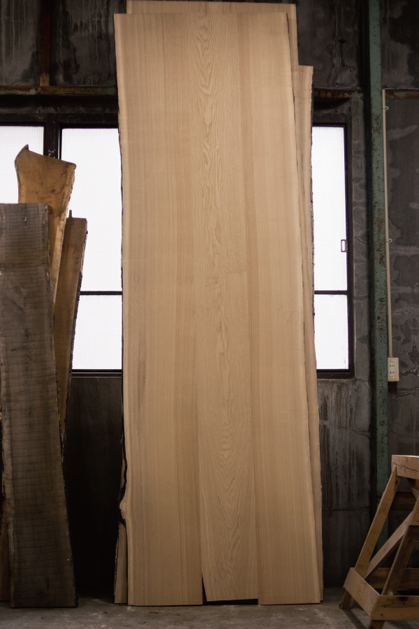 タモ三枚接ぎ天板（N14-53）