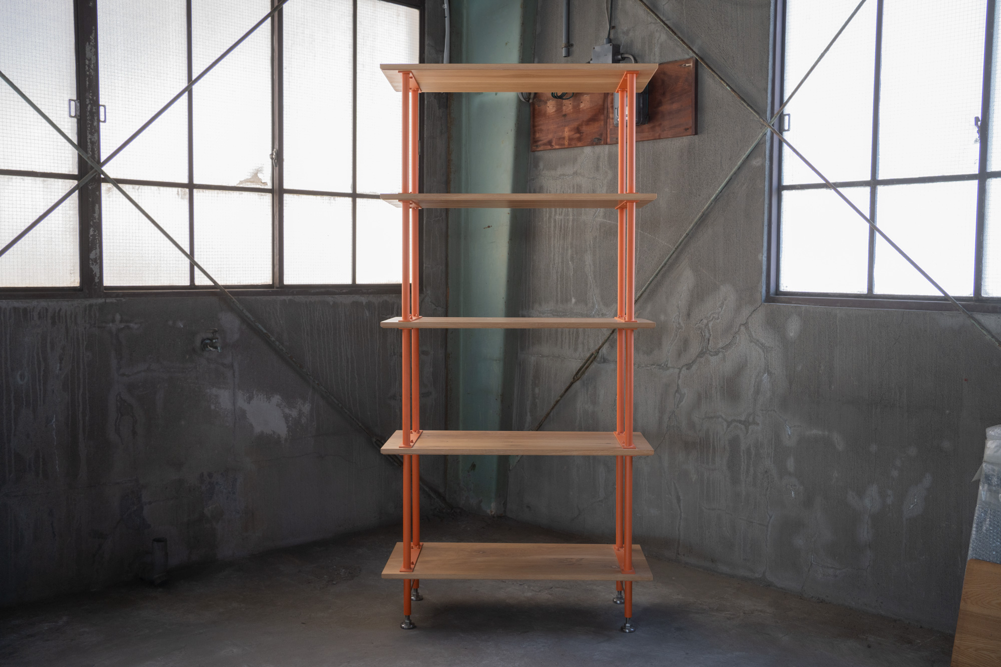 ⑧ビルドラック（ナラ）オレンジアジャスター付き　W900 D400 H1885